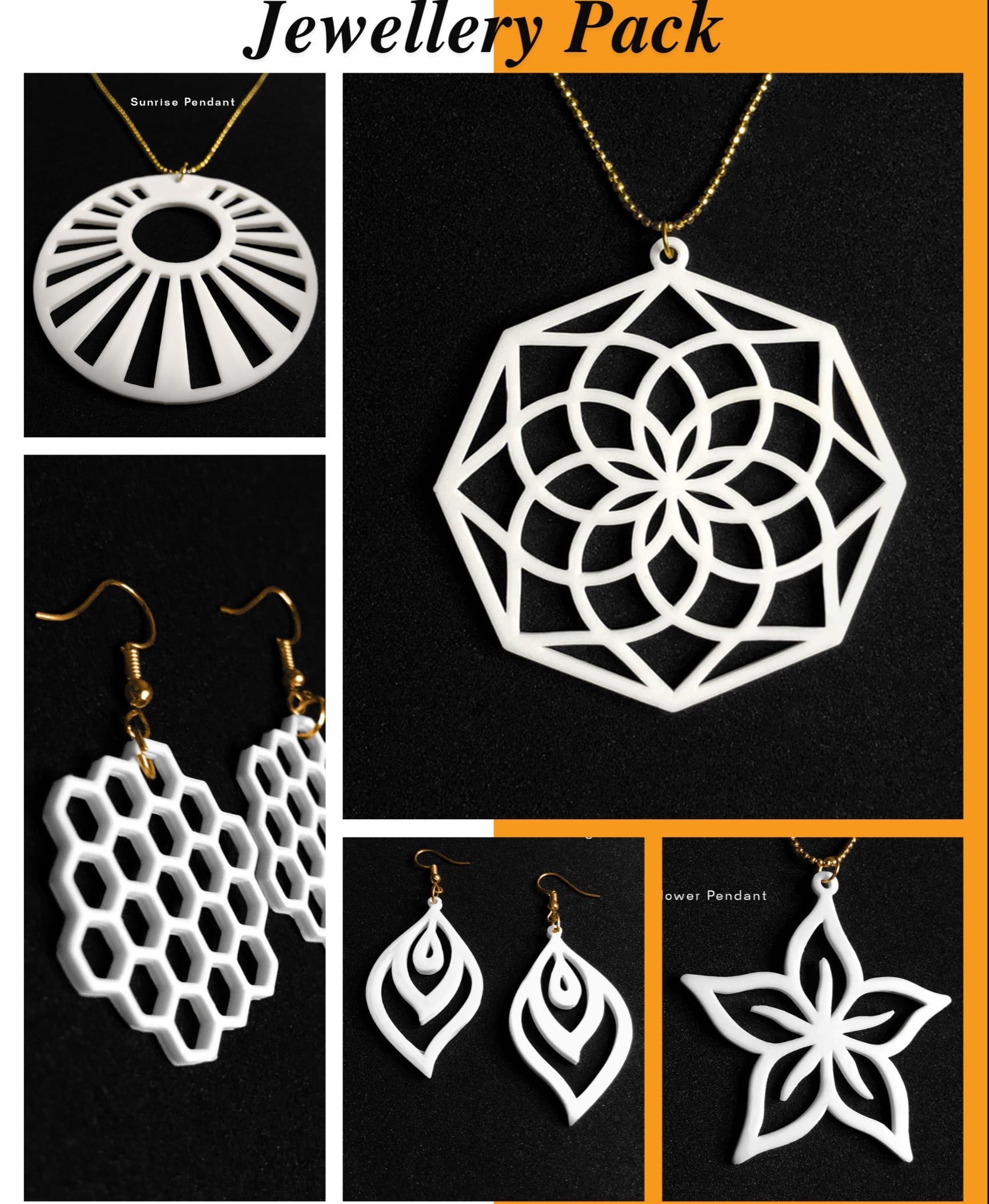 Premium Minimal Jewelry Pack (FREE Limited Time) 3d model