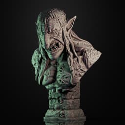 Swamp Troll (Pre-Supported) 3d model