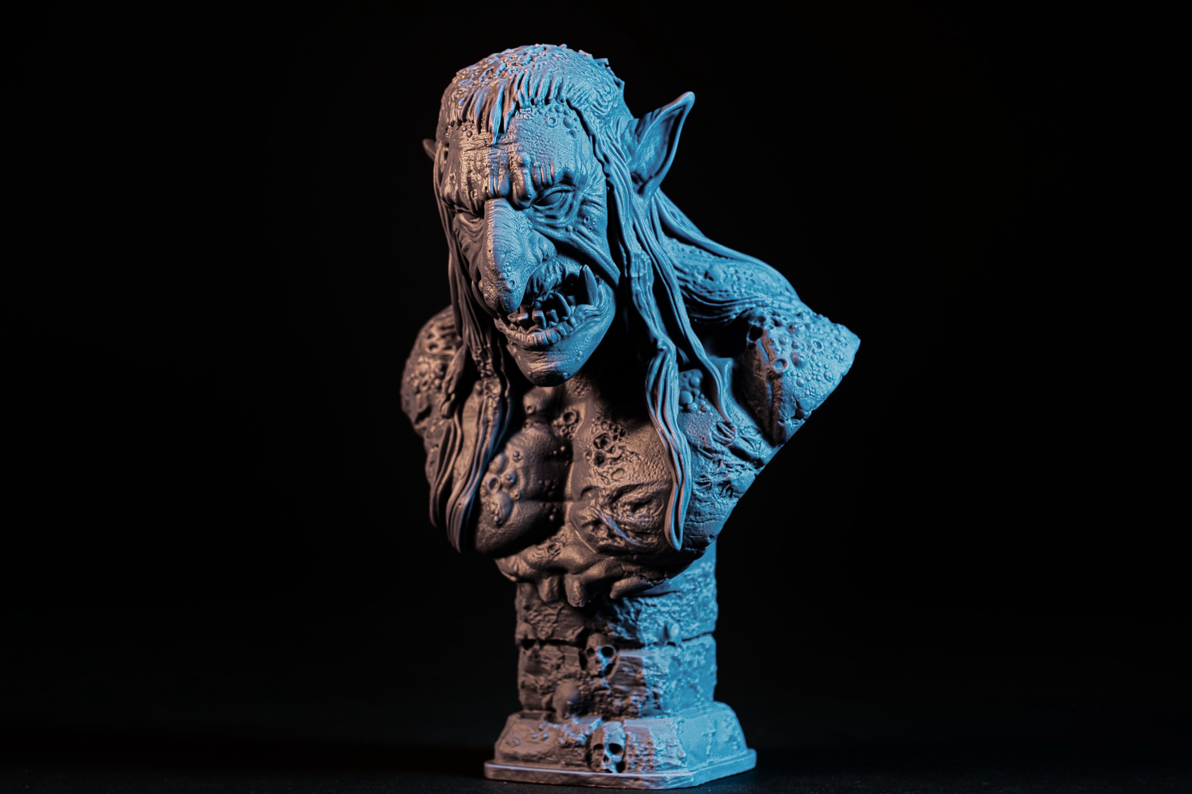 Swamp Troll (Pre-Supported) 3d model
