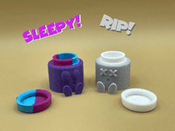 Chill Buddy Jr 5ml Silicone Container 3d model