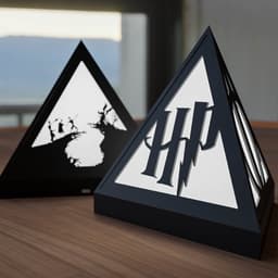 Harry potter lamp 3d model