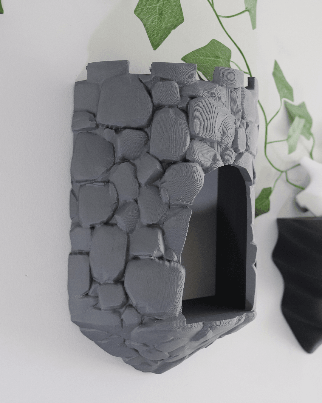 Medieval Castle Tower Decorative Shelf 3d model