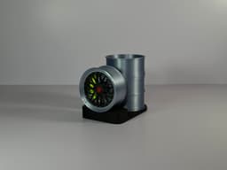 LM-Inspired Pen Cup Stand | Functional & Display Versions (V5.1) 3d model