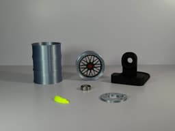 LM-Inspired Pen Cup Stand | Functional & Display Versions (V5.1) 3d model