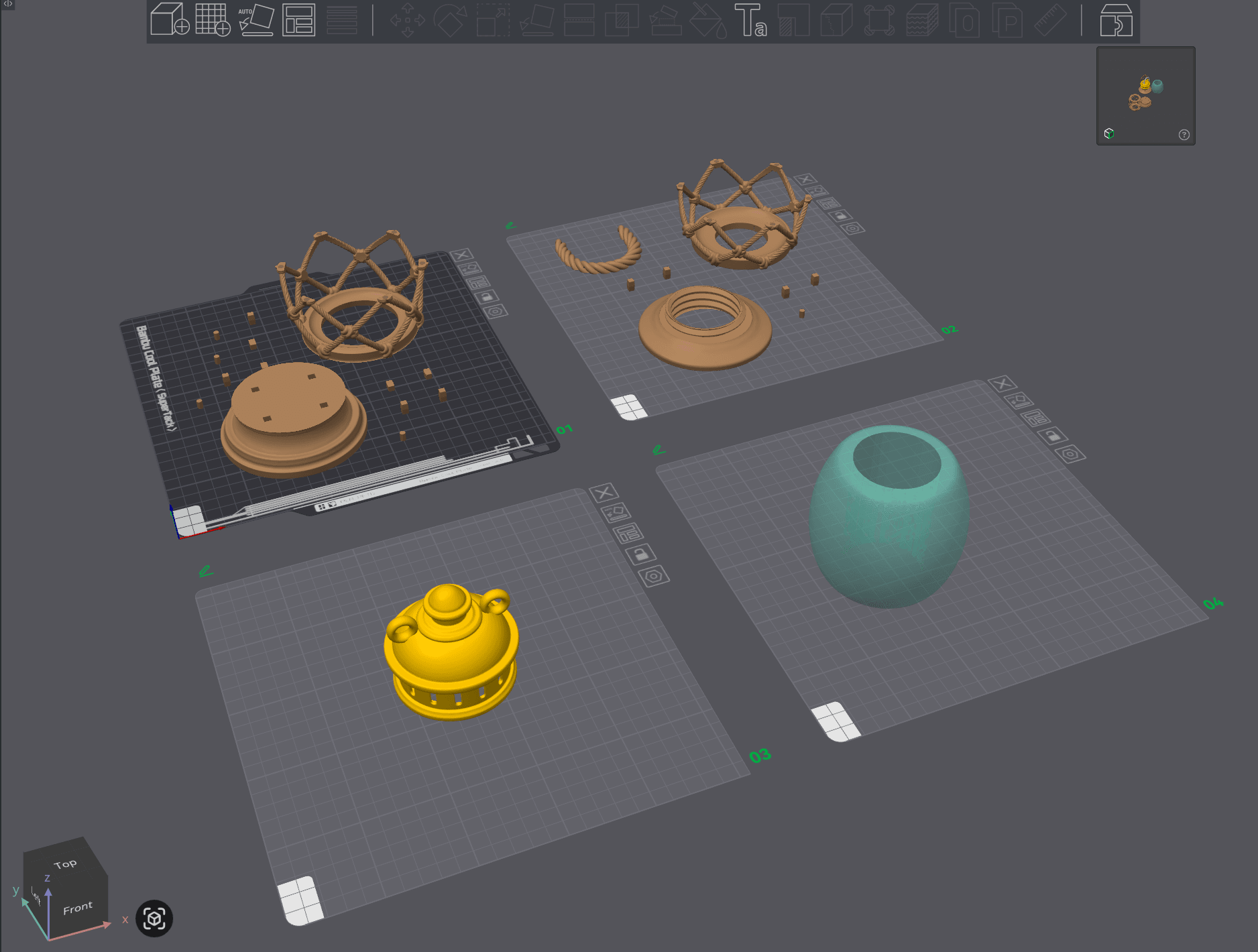 Pirate Lantern 3d model
