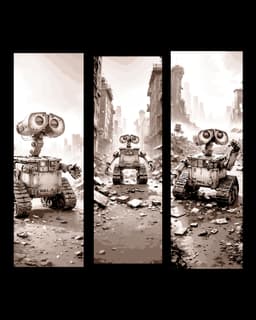 The great garbage sorter and picker upper, Wall-e - Set of bookmarks 3d model
