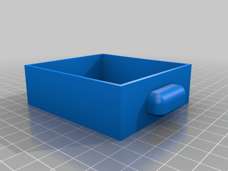 Brick Themed Chest of Drawers 3d model