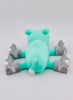 Hippo Roller Skate Flexi 3d model