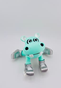 Hippo Roller Skate Flexi 3d model