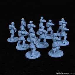 Renegade Guard - Infantry Pack 3d model