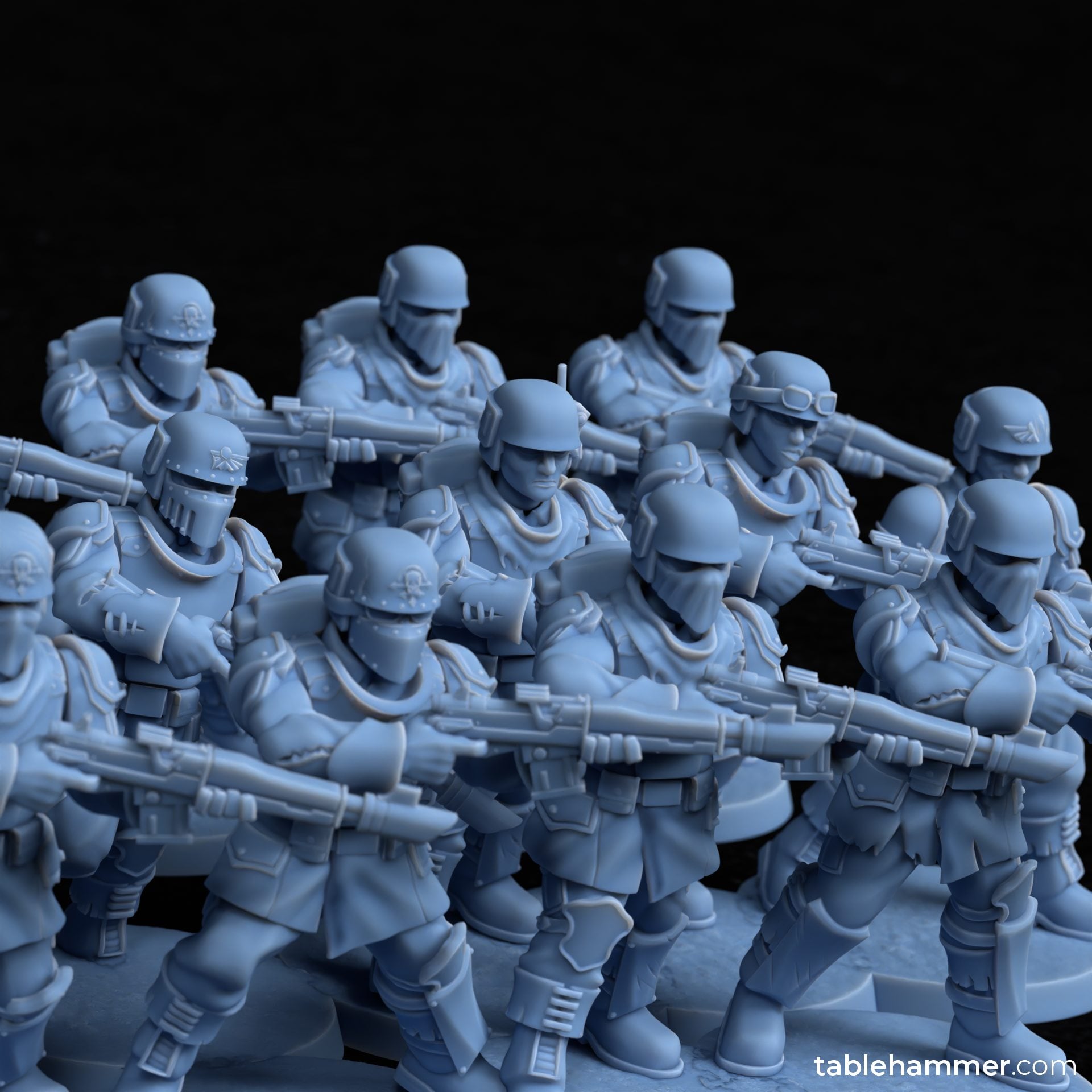 Renegade Guard - Infantry Pack 3d model