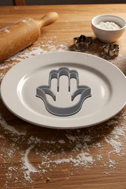Cookie Cutter, Biscuit Cutter 3d model