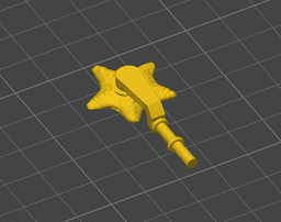 Cancer Flexi Imp - Zodiac Imp Collection Part 4 - Keychain & Straw Buddy, No Supports STL/3MF 3d model
