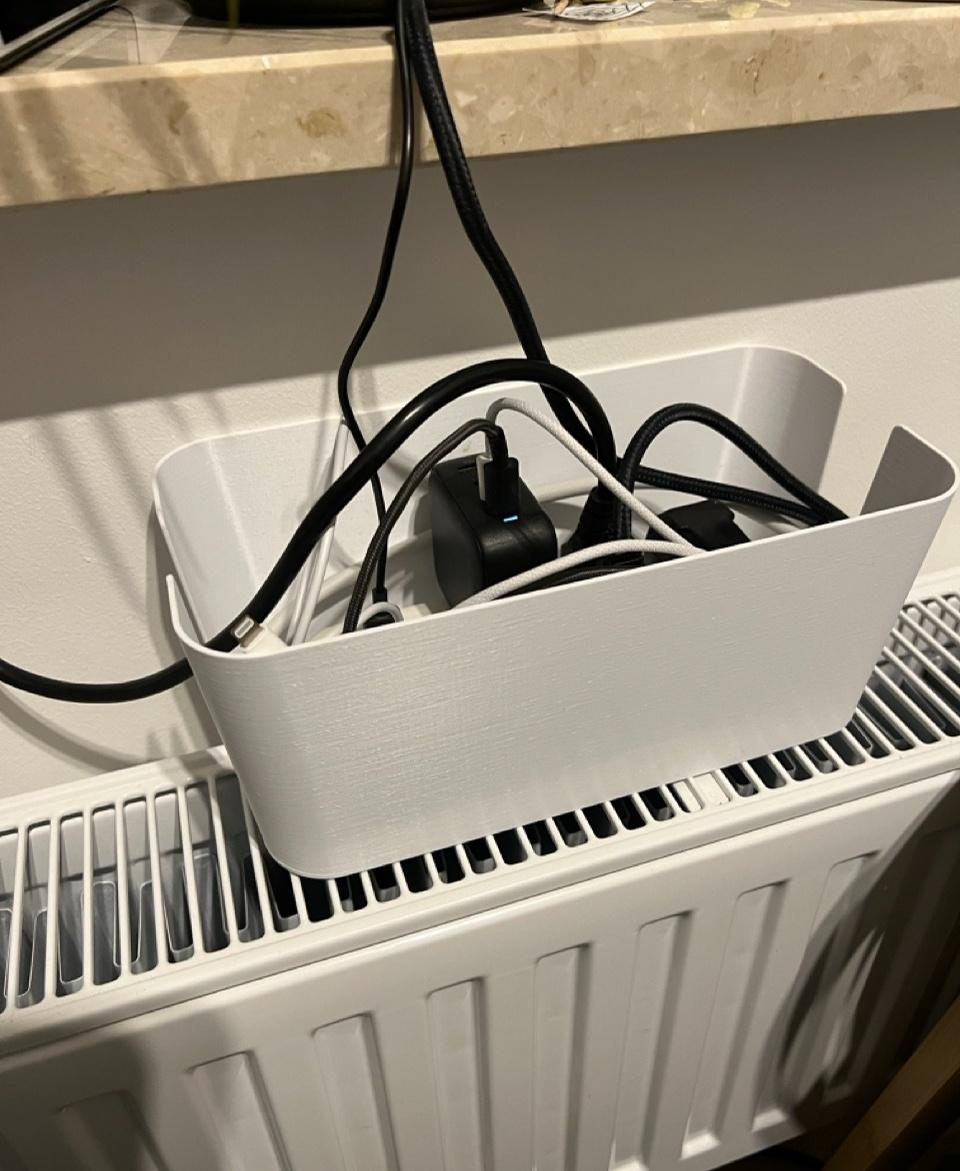 Cable Tidy Storage Box Safety - Some cable doesn't fit the box with closed lib. - 3d model