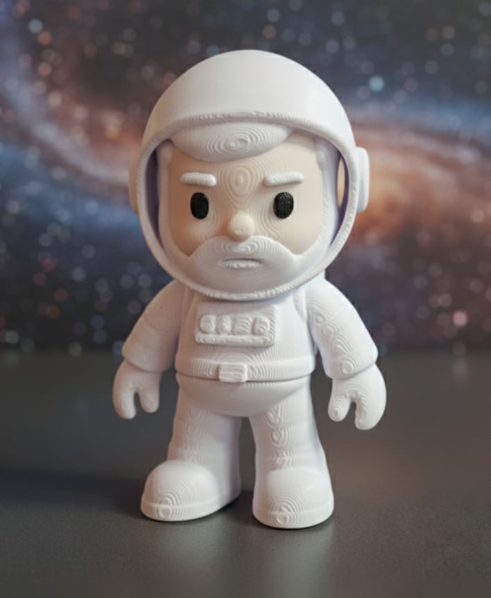 Astronaut Flexi Toy 3d model