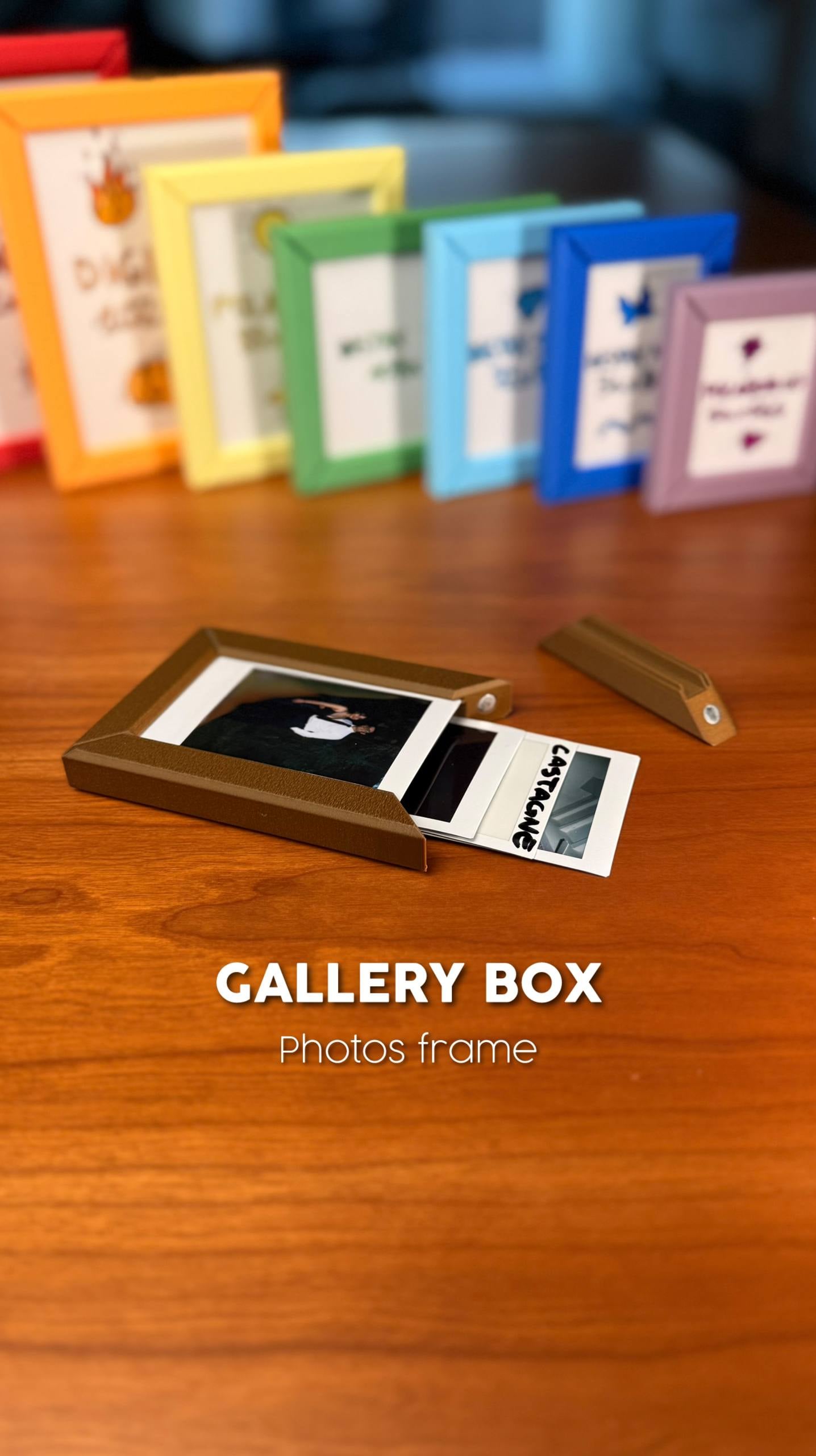 GALLERY BOX | PHOTOS FRAME 3d model