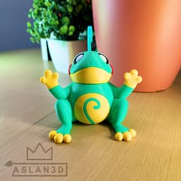 Politoed By Colors 3d model