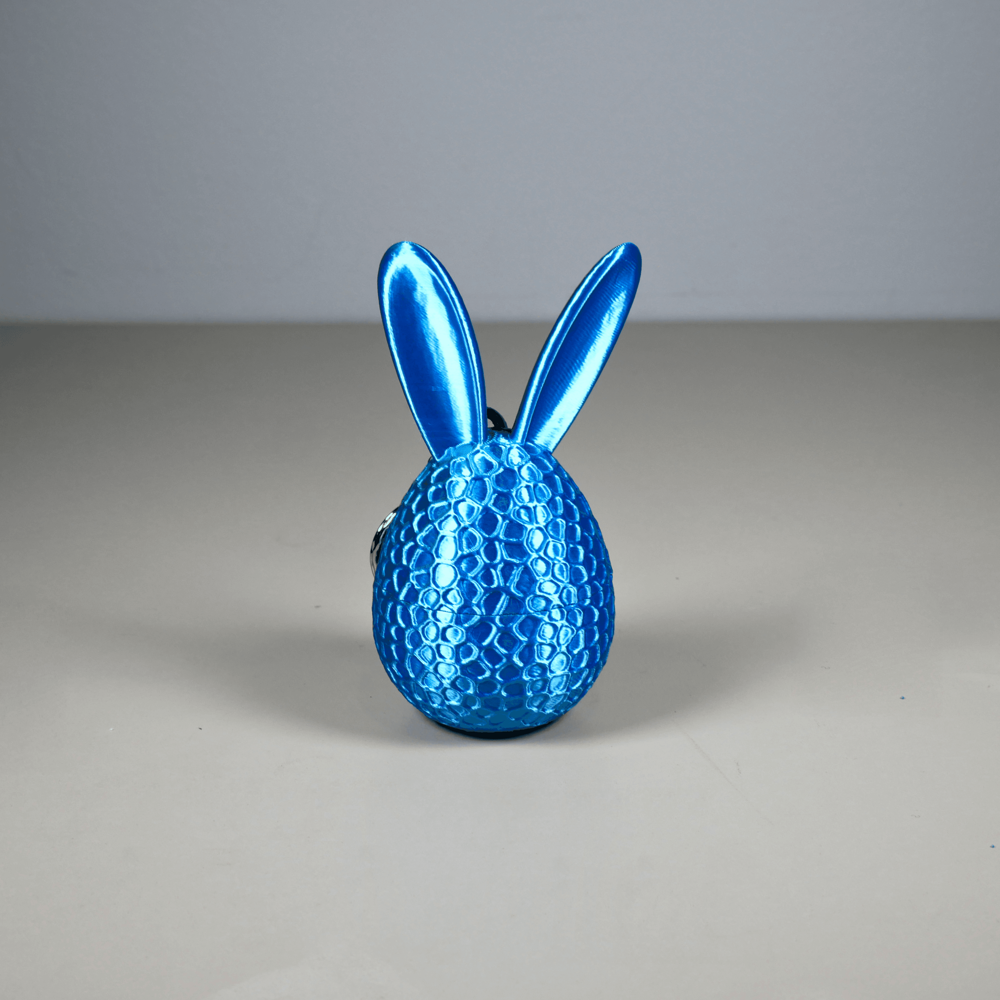 Egg Bunny Gift Pot Keychain 3d model