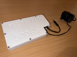 3.5" SATA Festplattengehäuse - Eingebaute Festplatten portabel per USB nutzen mit ICY Box IB-AC704-6 3d model