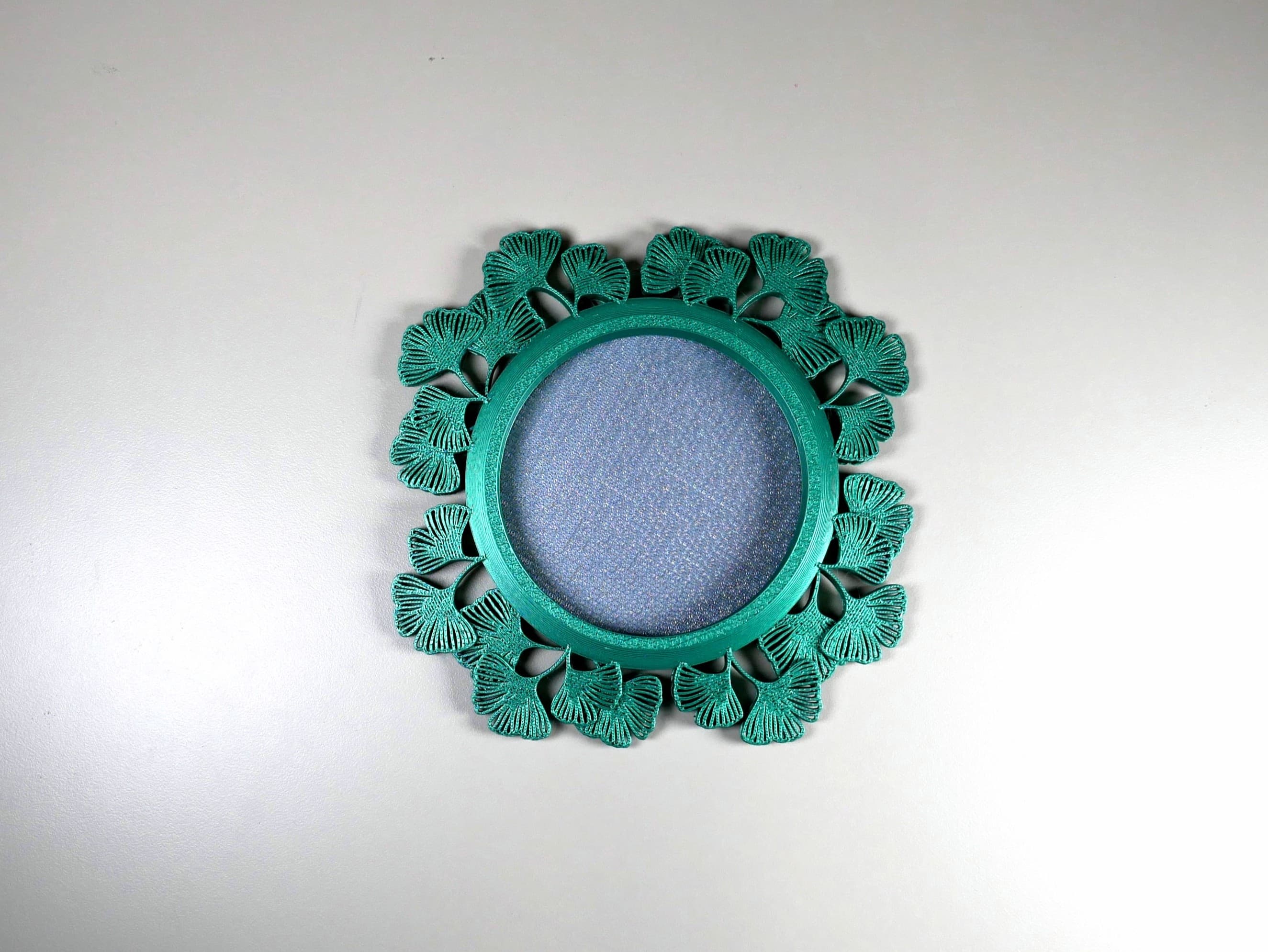 Ginkgo Picture Frame (No Supports) 3d model