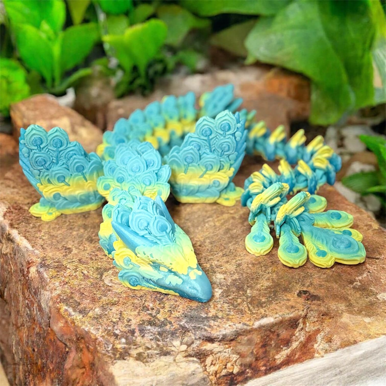 Filaments used:
Ziro Meadow Mirage
CookieCad Blue Ombre Elixir