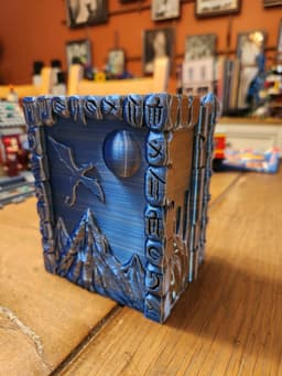 Print in Place Dragon TCG Deck Box 3d model