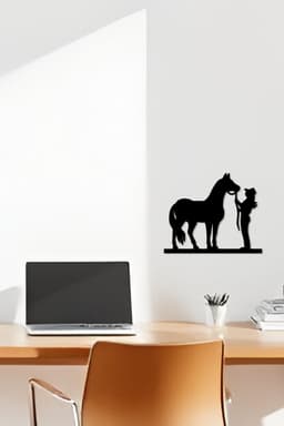 Cowboy Girl Wall Art, Wall Decor, Home Decor 3d model