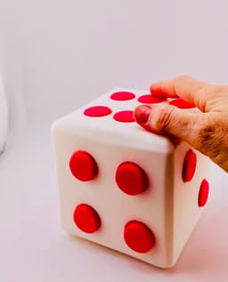 Super Duper Dice Clicker Fidget for Cool Kids 3d model