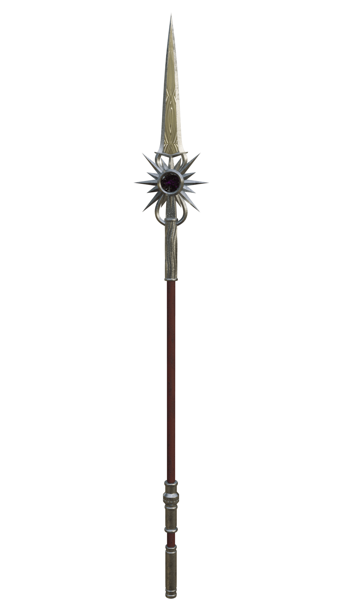 SPEAR OF NIGHT/EVENING BALDURS GATE 3 3d model