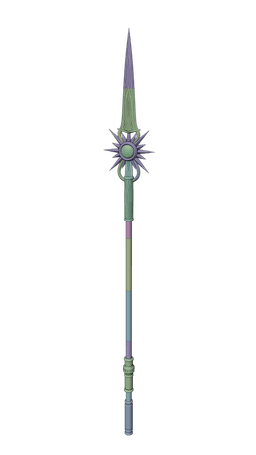 SPEAR OF NIGHT/EVENING BALDURS GATE 3 3d model