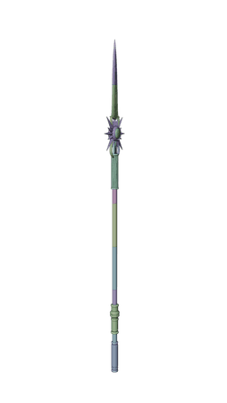 SPEAR OF NIGHT/EVENING BALDURS GATE 3 3d model