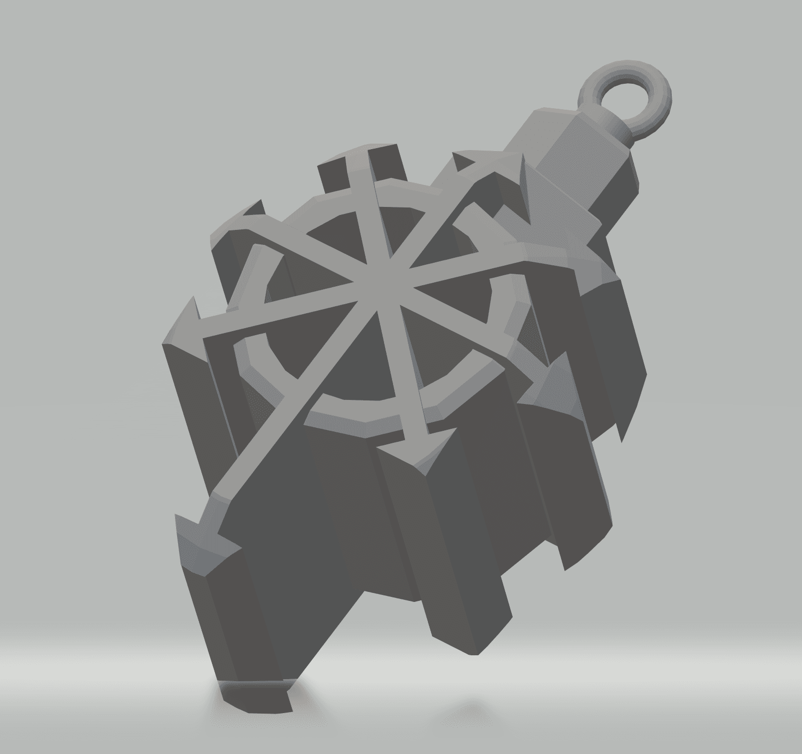 FHW: (Christmas Ornament) Grim Dark Ornaments 3d model