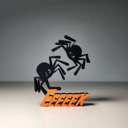 Spiders Ornament 3d model