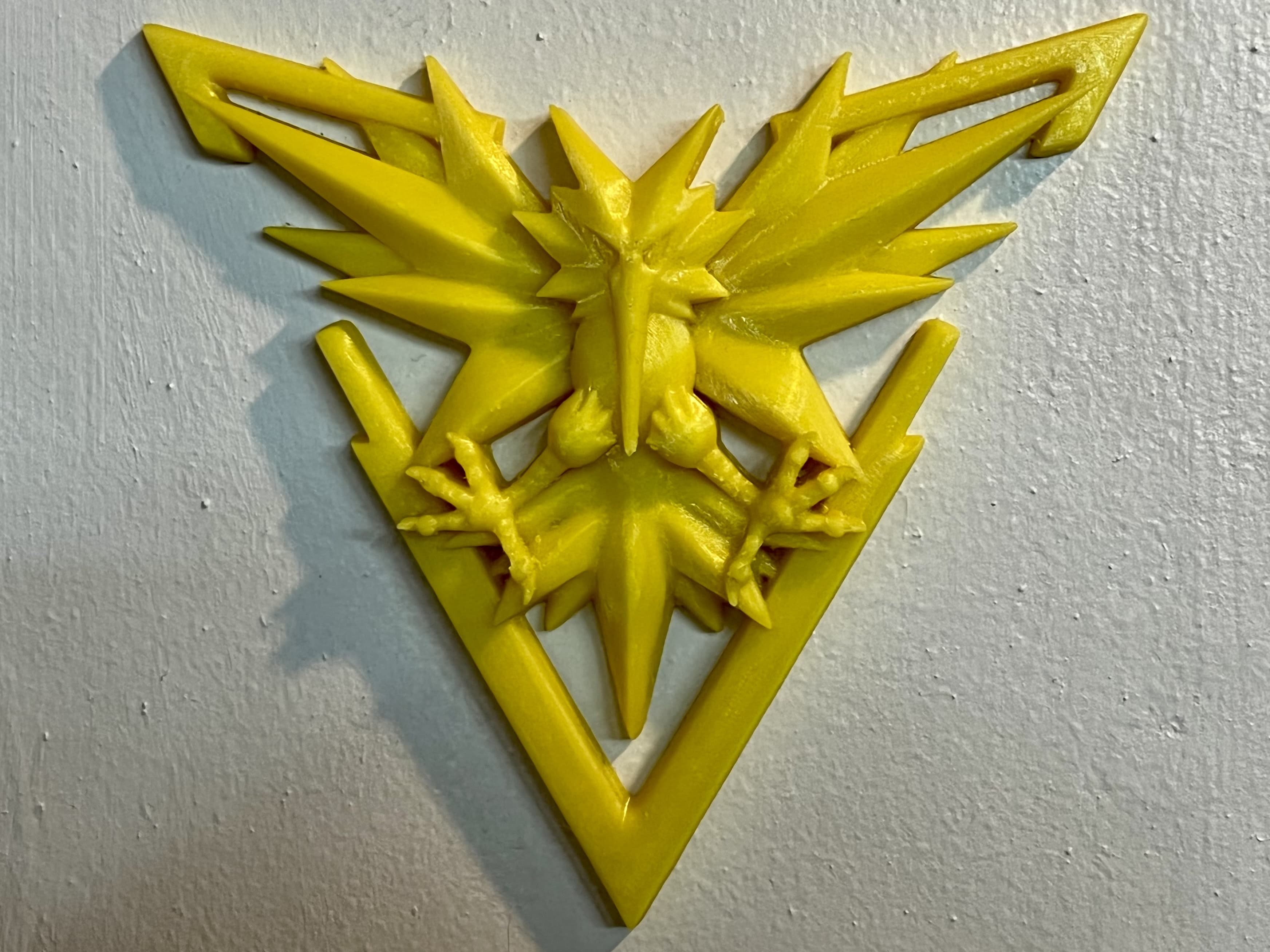 Printed 0.1mm layer height, TPOIMNS Yellow PETG, Prusa Mini.