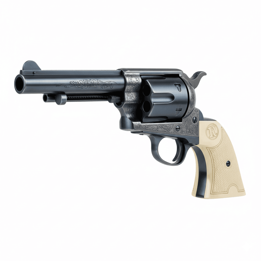 Ruger Vaquero Cowboy Action Revolver 3d model