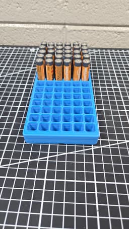 AAA Battery Gridfinity Bin (4x2x3) 3d model