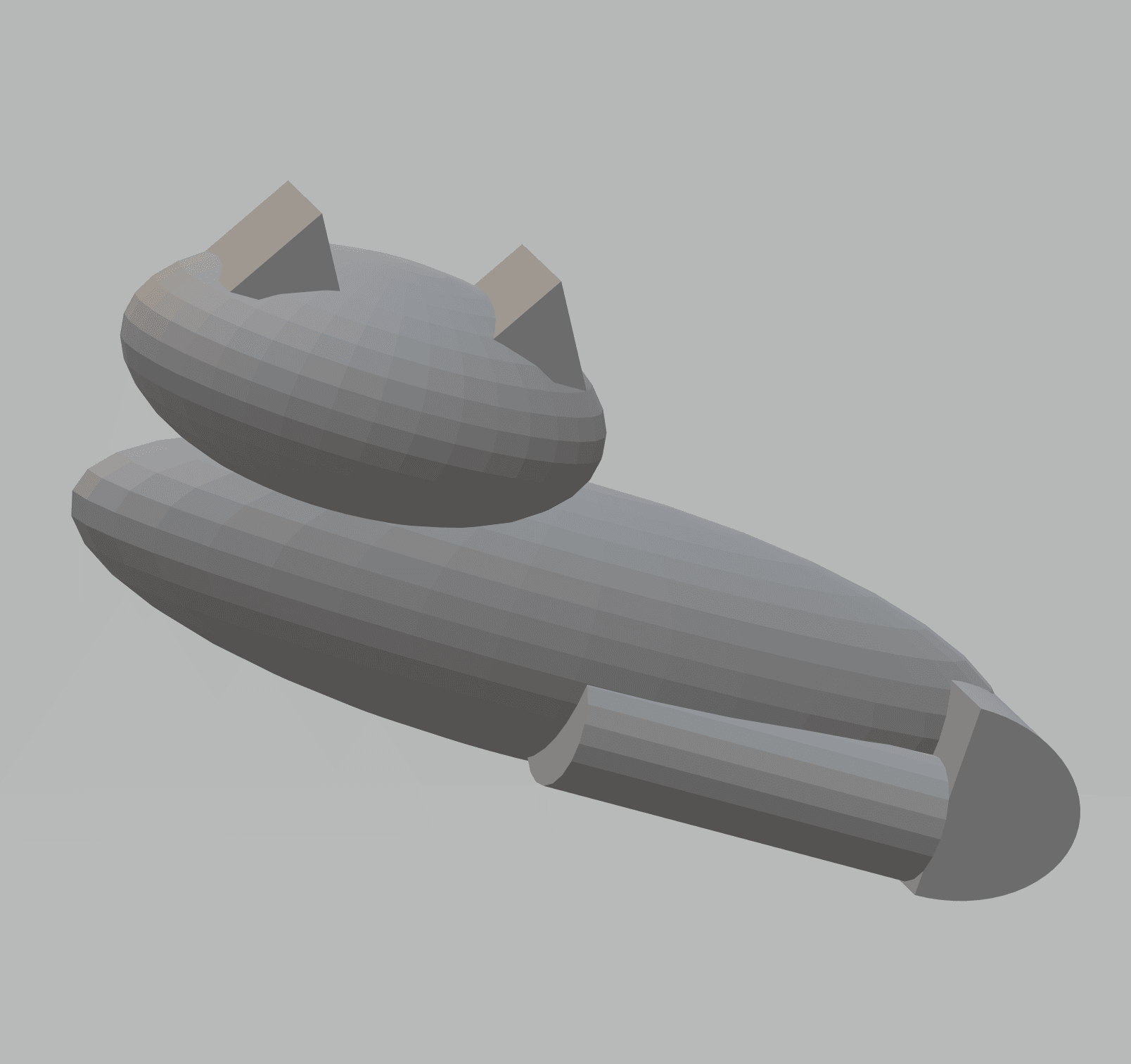 FHW:(Mechanicalfrog) Cat Fridge magnet 3d model