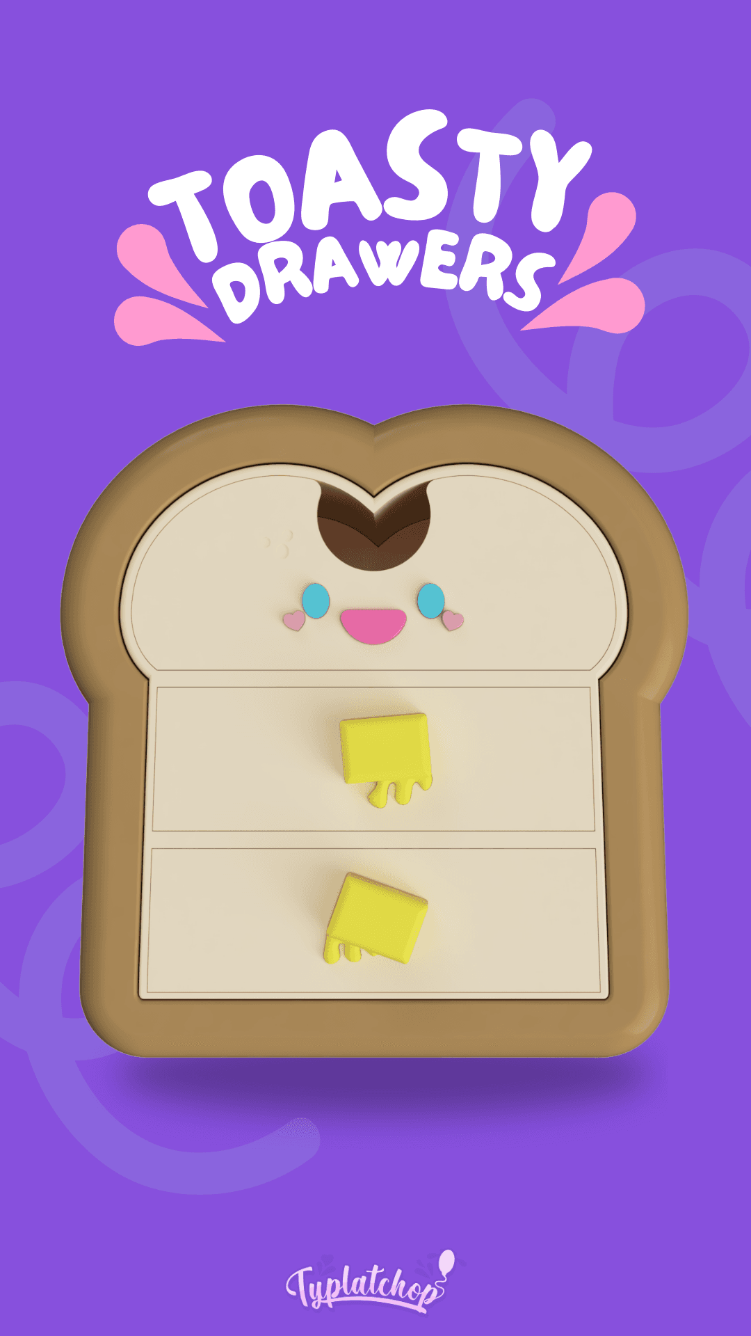 Toasty Drawer 3d model