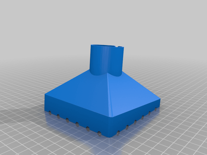 Hard Floor Duster Vaccuum Attachment 3d model