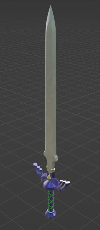 Master Sword 3d model