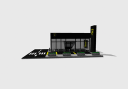 The Ultimate 1/64 Supercar Showroom Diorama - Luxury Garage STL Files 3d model