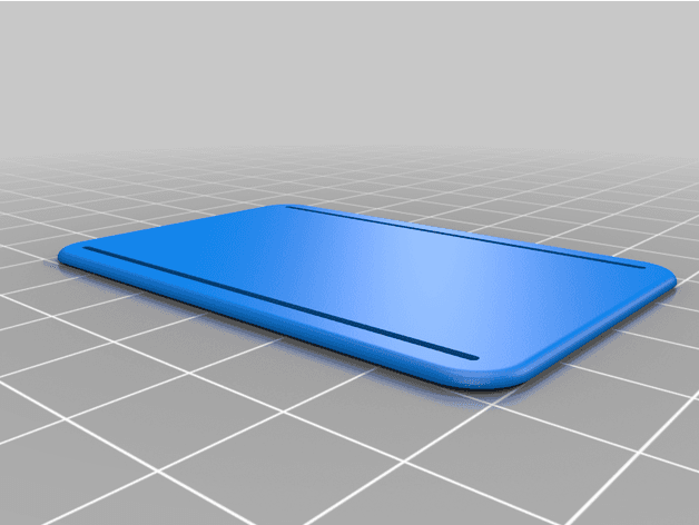 Wallet'd - 3D Printable wallet 3d model