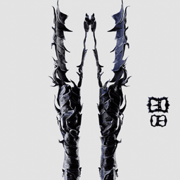 HEOLSTOR COSPLAY LEG Armor STL Model Print Fan Art 3d model