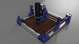 Cheap CNC Machine 3d model