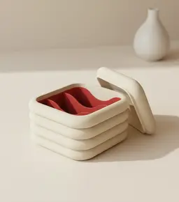 Stackable Modular Desk Organiser 3d model