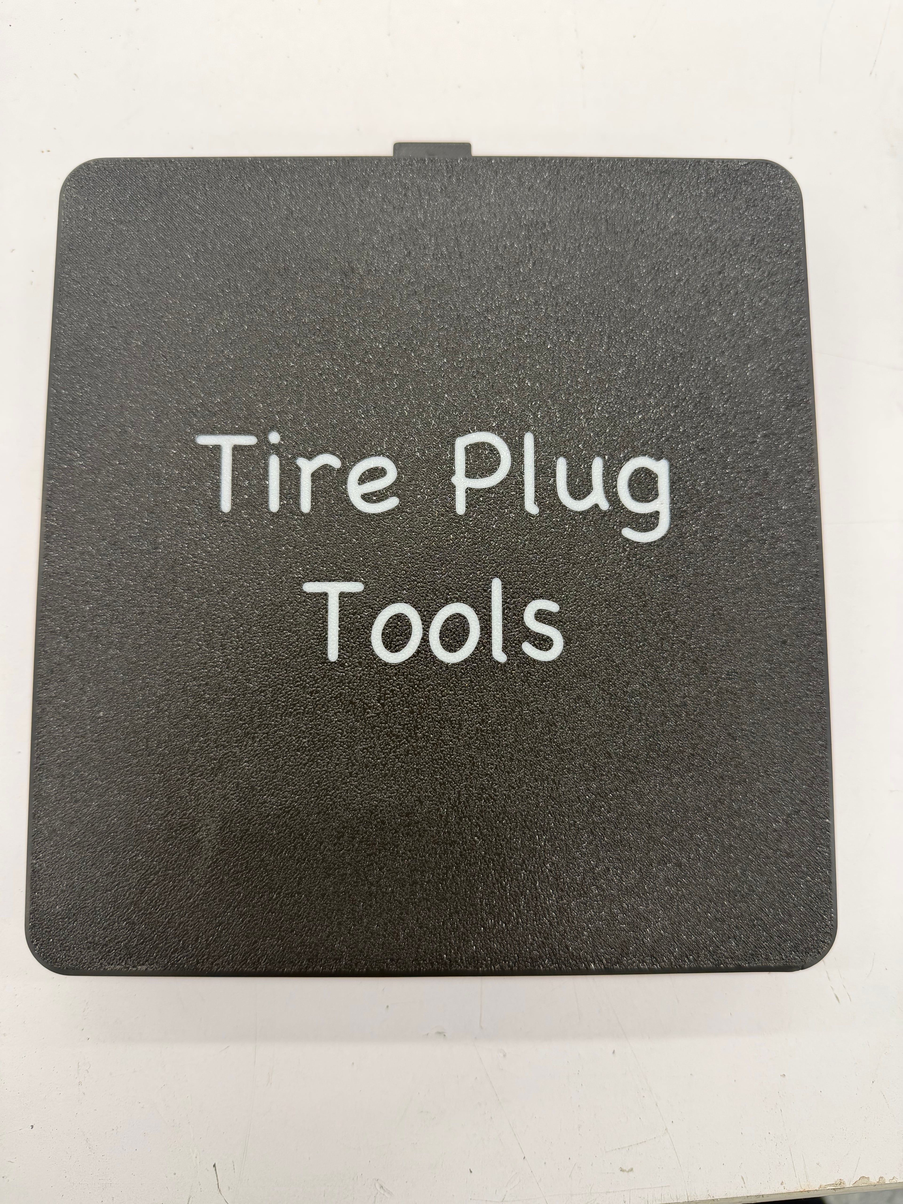 3D Printed Tire Plug Kit Case 3d model
