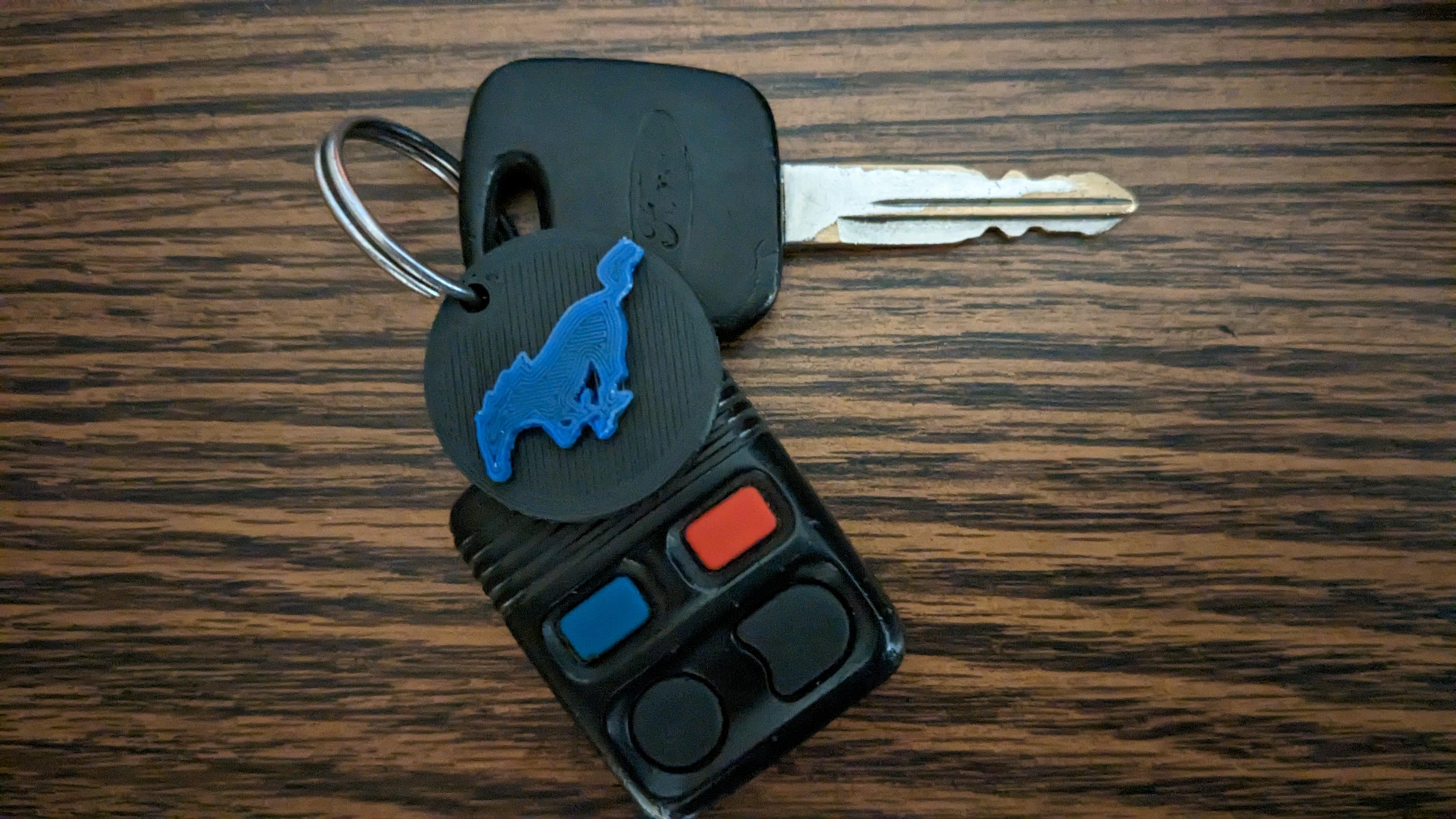 Mustang Key Chain 3d model