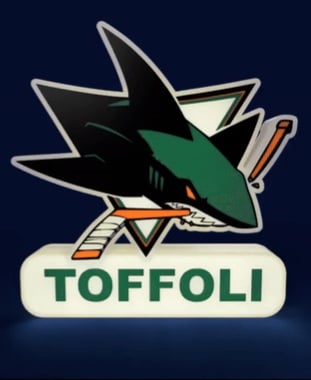 San Jose Sharks - LED strip compatible 3d model