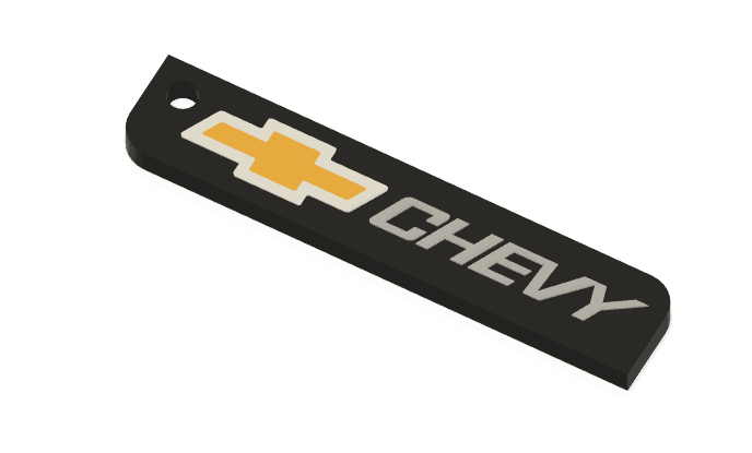 Keychain: Chevy II 3d model