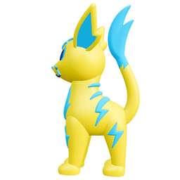 Creature Kin ZipZap – Cute Electric Cat 3D Printable Figure – Royalty-Free STL 3d model